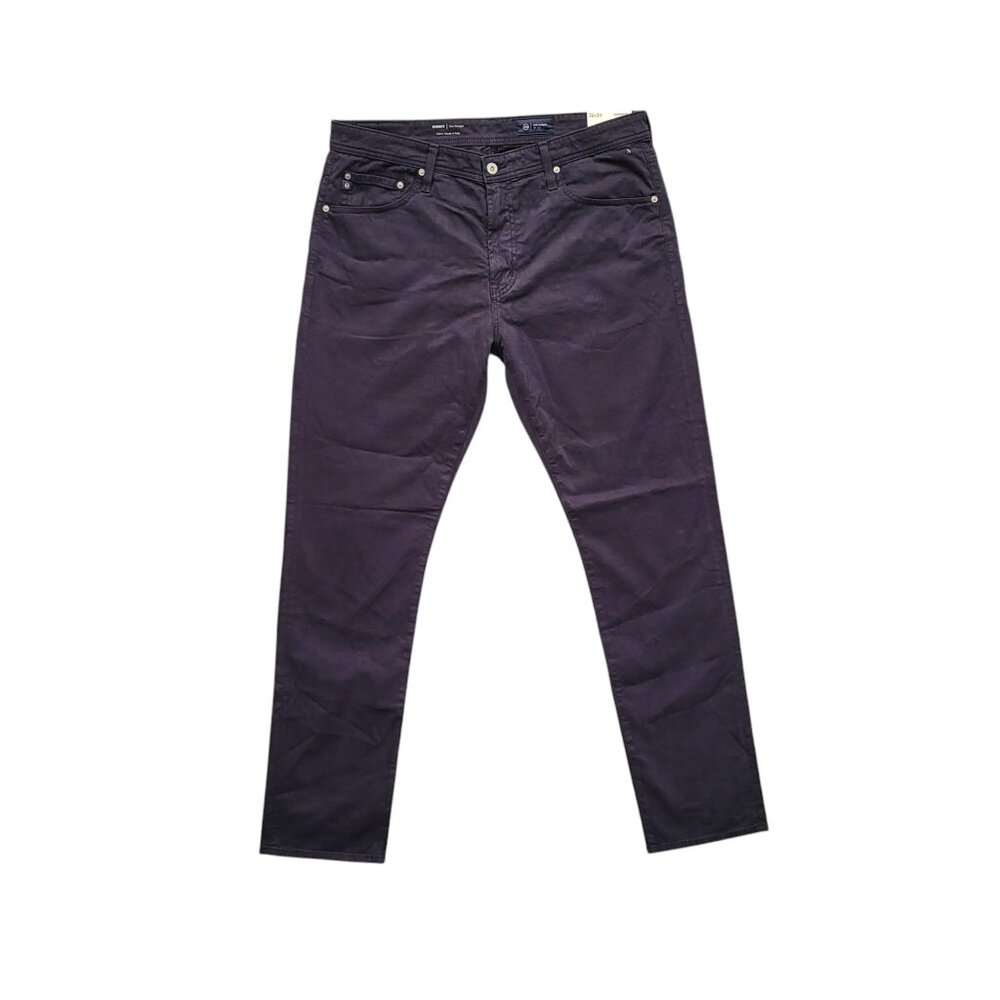 Adriano Goldschmied The Everett Sueded Stretch Sateen Pants New Navy Men's 36X34
